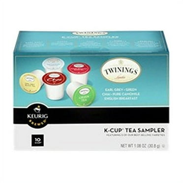 Twinings Tea Sampler, Keurig K-Cups, 10 Count