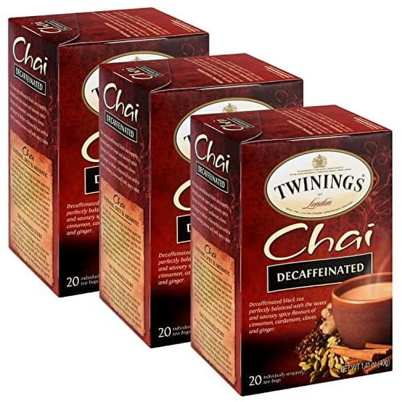 Twinings Twining Tea Decaf Chai - 20 ct - 3 pk