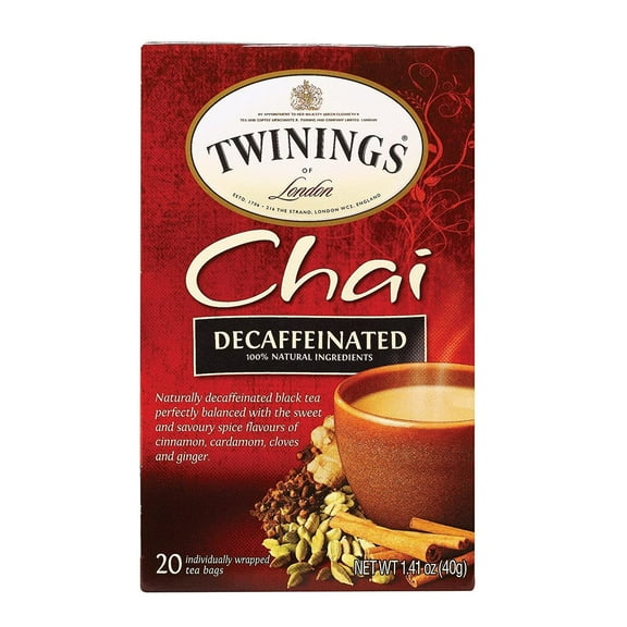 Twinings Twining Tea Decaf Chai - 20 ct - 3 pk