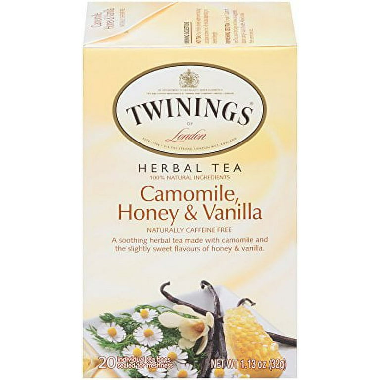 Twinings Flavoured Herbal Tea, Camomile, Honey & Vanilla 20 ea