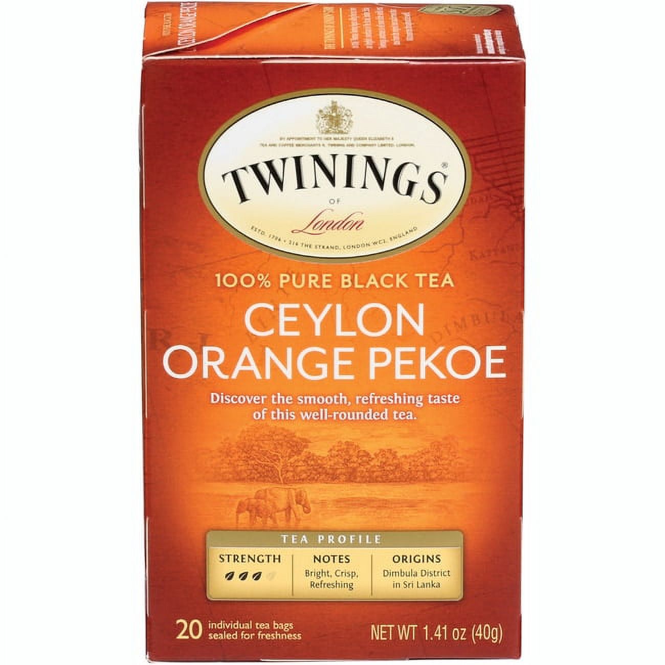 Cain's Orange Pekoe Cut Black Tea Bags, 100 count, 8 oz