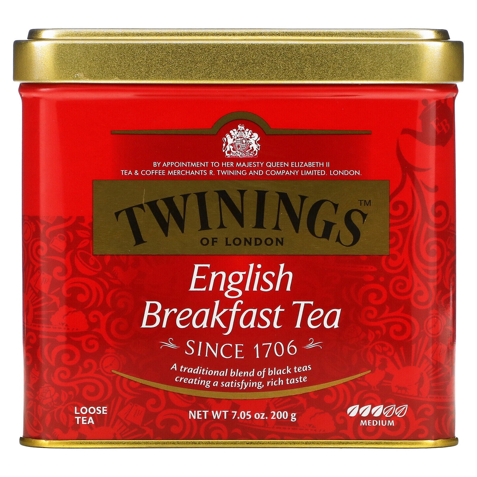 Twinings English Breakfast Loose Tea, 7.05 oz - Traditional Black