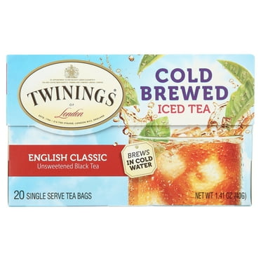 Twinings of London English Classic Cold Brewed Tea, 20 Ct