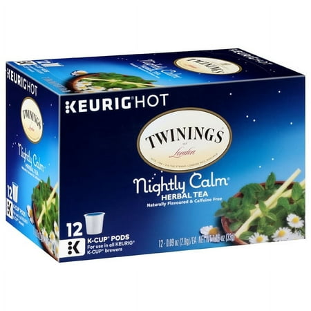 Twinings of London Nighlty Calm Tea 12-Count K-Cups - Single Pack