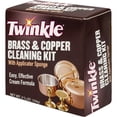 thumbnail image 1 of Malco Products Brass & Copper Cleaning Kit - Cream Cleanser for Tarnish - 4-3/8 Oz., 1 of 5