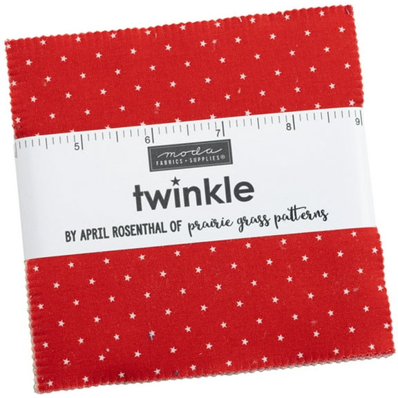 Twinkle Charm Pack by April Rosenthal; 42 - 5" Precut Fabric Quilt Squares