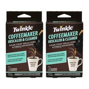 Twinkle Coffeemaker Descaler and Cleaner 2 Packets Each, 2 Pack