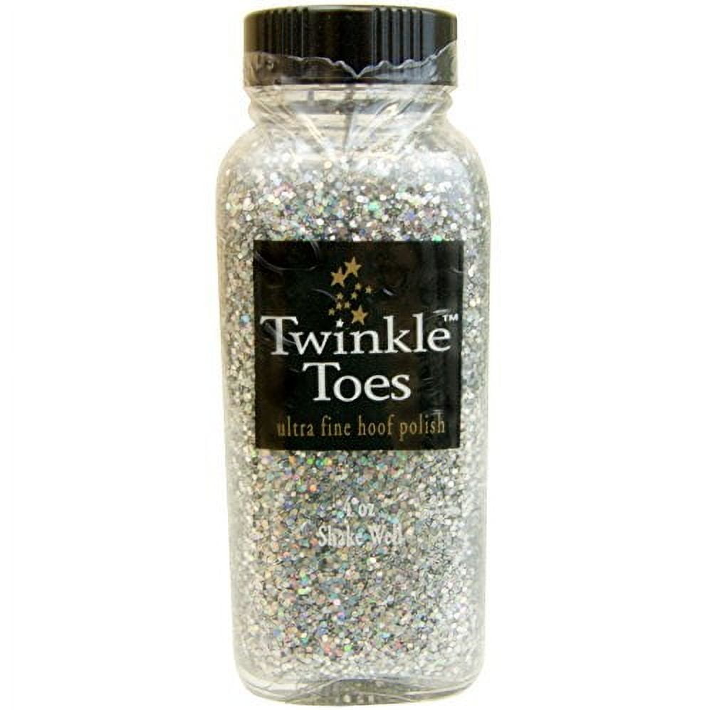 Twinkle Glitter Products TP0510 4 oz Toes Hoof Polish, Silver