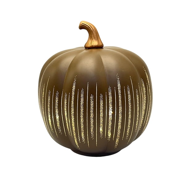 Twinkle LED Light Pumpkins with Timer, Sparkling Starry Night Glass Pumpkin Decor for Halloween & Thanksgiving – Fall Home, Bedroom, Party Decorations