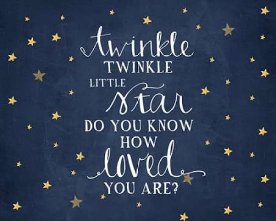 Twinkle Little Star Canvas Art - Amy Cummings (24 x 30)