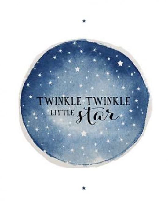 Twinkle Little Star Canvas Art - Amy Cummings (24 x 30)
