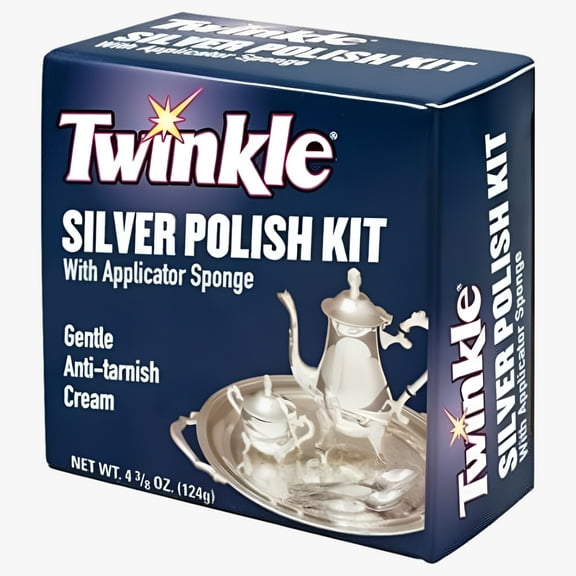 Twinkle Silver Polish Kit 2 Pack124g