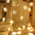 thumbnail image 1 of Twinkle Star 1.5M Star String Lights, Plug in Fairy String Lights Waterproof, Extendable for Indoor, Outdoor, Ramadan, Wedding Party, Christmas Tree, New Year, Garden Decoration, Warm White, 1 of 7