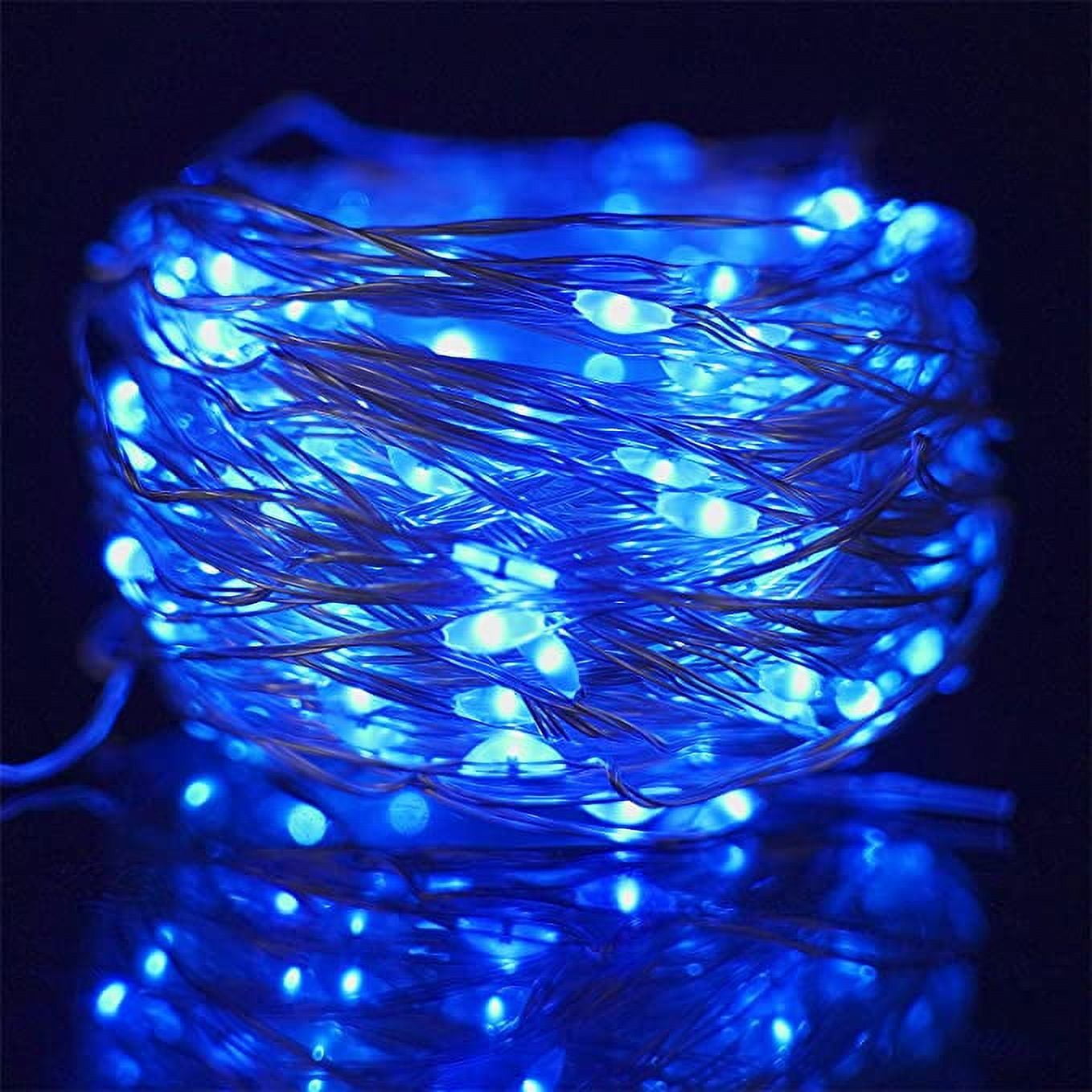 Twinkle Star 200 LED 67ft Halloween Fairy String Lights USB & Adapter