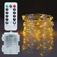 Twinkle Star Christmas Lights, 100 LED 33ft Halloween Lights for