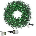 thumbnail image 1 of Twinkle Star Fairy String Lights, Christmas Decoration, 8 Lighting Modes, 200 LED, Green, 66ft, 1 of 8