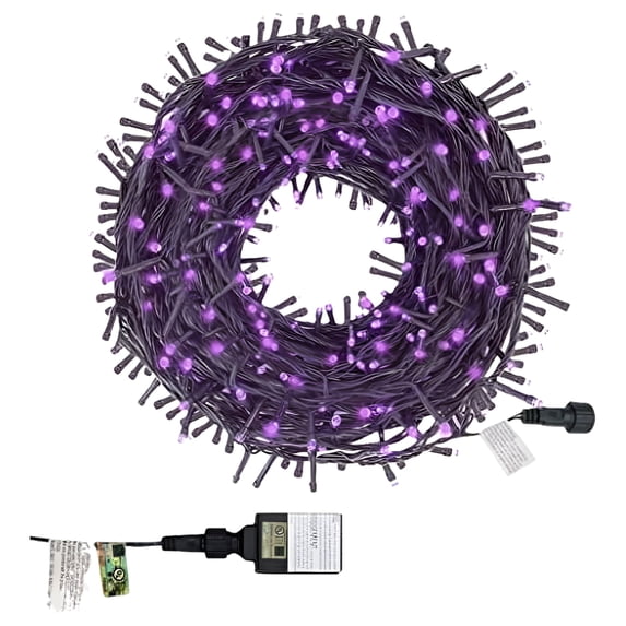 Twinkle Star Easter String Lights with 8 Lighting Modes; Easter Decoration for the Home, Outdoor, Wedding, and Christmas; a Festive Easter Decor 2025 Purple, 200LED, 66ft