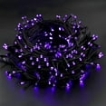 thumbnail image 1 of Twinkle Star LED Fairy Lights, Plug-In String Christmas Lights with 8 Modes for Christmas Decoration - Waterproof Indoor/Outdoor for Trees, Weddings, and Parties (Purple, 33 ft), 1 of 6