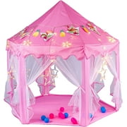 Twinkle Star Princess Castle Play Tent with 138 LED Christmas Lights, Christmas Decoration