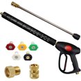 Twinkle Star Pressure Washer Gun with 16" Extension Wand, 4000 PSI, M22