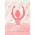 thumbnail image 1 of Twinkle Toes Ballerina Dance Kids Birthday Party Favor Sacks Paper Treat Bags, 1 of 1