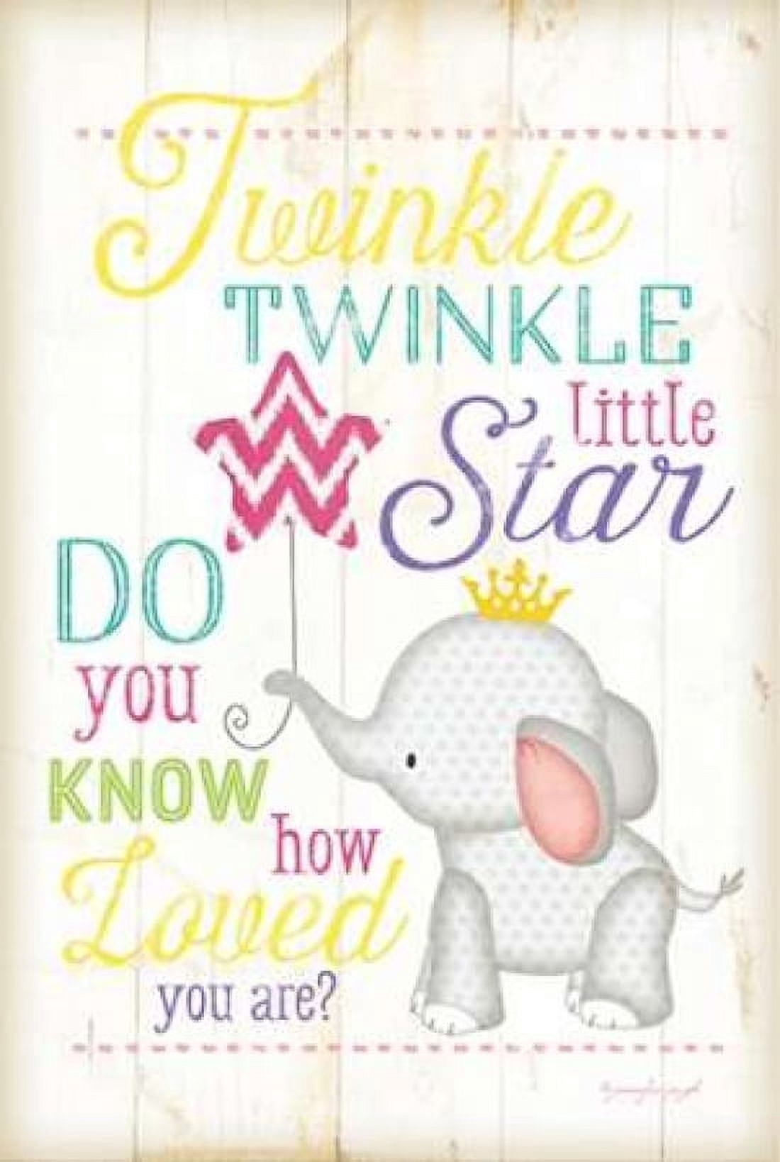 Twinkle Twinkle Canvas Art - Jennifer Pugh (24 x 36)