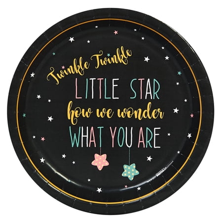 Twinkle Twinkle How We Wonder Dinner Plate (16)