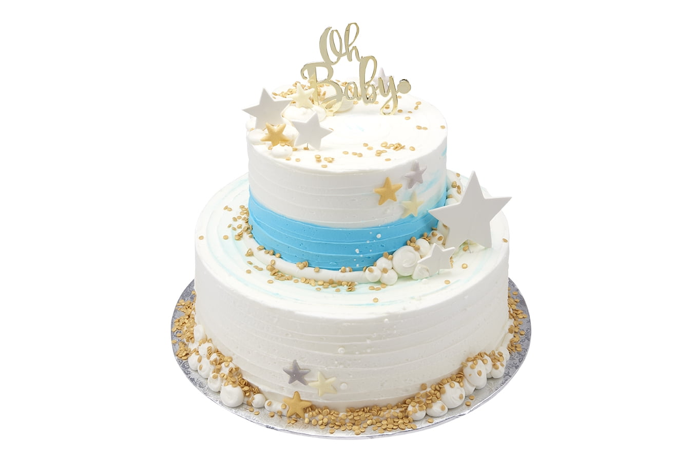 Twinkle Twinkle Little One Two Tier Cake