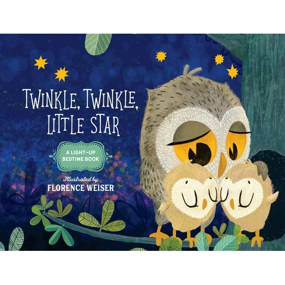 Twinkle, Twinkle, Little Star: A Light-Up Bedtime Book, (Board Book)