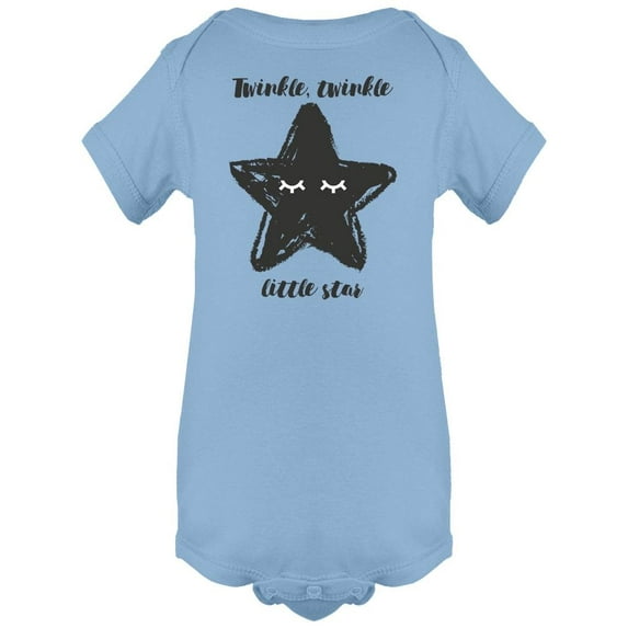 Twinkle Twinkle Little Star Bodysuit Infant -Image by Shutterstock, Newborn