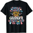 thumbnail image 1 of Twinkle Twinkle Little Star Gender Reveal For Grandpas T-Shirt, 1 of 4