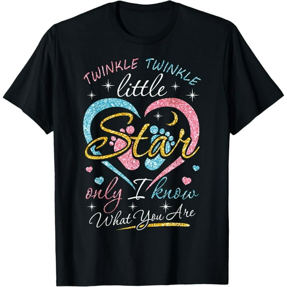 Twinkle Twinkle Little Star Only I Know Gender Keeper Reveal T-Shirt
