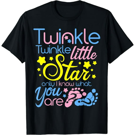 Twinkle Twinkle Little Star Only I Know Gender Keeper Reveal T-Shirt