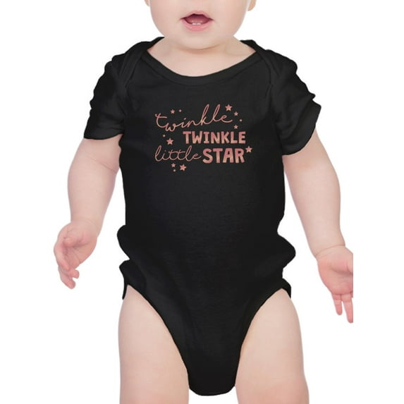 Twinkle Twinkle Quote Bodysuit Infant -Smartprints Designs, 12 Months