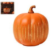 Twinkling Pumpkins for Home and Night