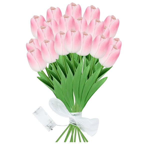 Twinkling Romantic Tulip Ambient Light LED Night Lamp for Bedroom Bedside Mother's Day Gift