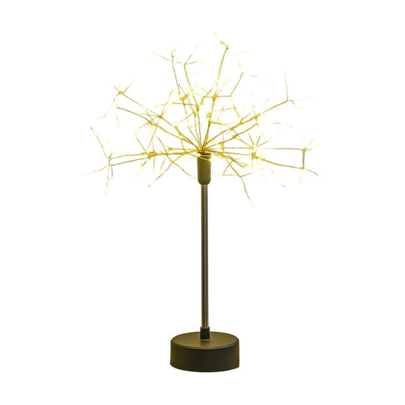 Twinkling Tree Dandelion Light, Usb Night Light, 15 In, Yellow Warm Glow, Accent Lighting, Bedroom Table Lamp, Bedside Table Decor, Fairy Decorations, Home Decor Bedroom, 1 Pc