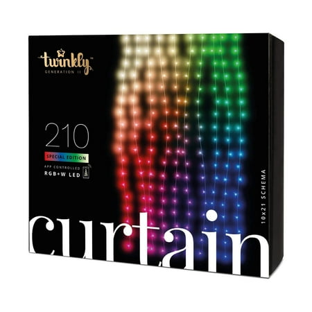 Twinkly - Smart Light Curtain 210 RGB + LED Generation II - Multi