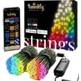 thumbnail image 1 of Twinkly App-Controlled 157.5ft Smart String LED Lights with 600 RGB+W LEDs - WiFi & Bluetooth Connectivity, Sync with Music, Indoor/Outdoor Use (IP44), Compatible with Google Assistant & Amazon Alexa, 1 of 8