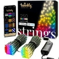 thumbnail image 1 of Twinkly App-Controlled 65.6ft Smart String LED Lights with 250 RGB+W LEDs - WiFi & Bluetooth Connectivity, Sync with Music, Indoor/Outdoor Use (IP44), Compatible with Google Assistant & Amazon Alexa, 1 of 8