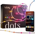 thumbnail image 1 of Twinkly Dots LED String Lights, 60 RGB Colors, 400 LED, 2x33 ft USB-Powered, App-Controlled, 1 of 8
