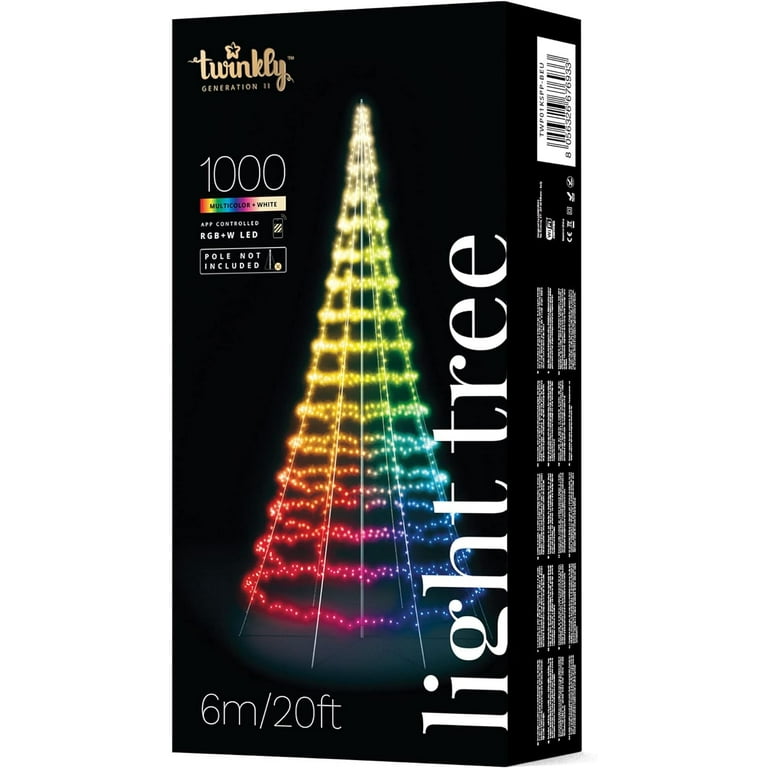 Twinkly christmas store tree walmart