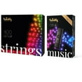 thumbnail image 1 of Twinkly String + Music 400 LED RGB Christmas Lights w/Music Syncing Device, 1 of 12