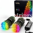 thumbnail image 1 of Twinkly Strings App-Controlled Smart 250 Multicolor RGB LED Christmas Lights (4 Pack), 1 of 12