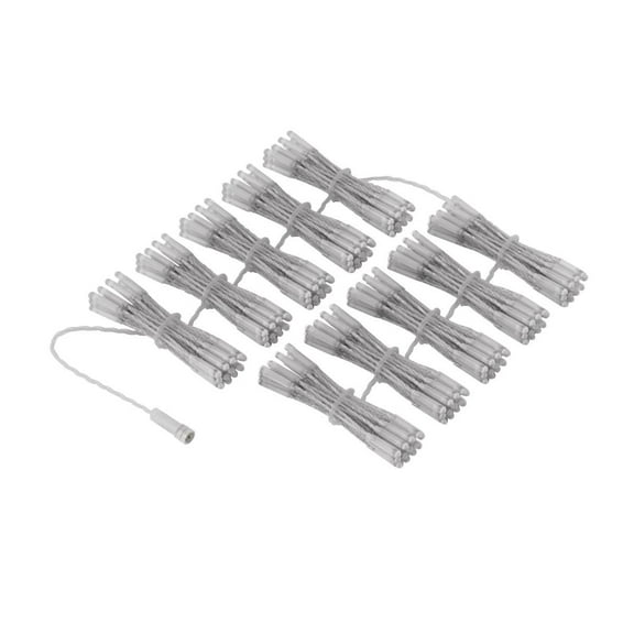 Twinkly TWPLUS-PLC-CU-5X50SPP-T 20" Wide, 13 FT Tall RGBW PLUS Light Curtain with 250 Lights (Transparent Wire), IP65-Rated