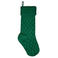 thumbnail image 1 of Twinkseal  Christmas Stockings, 18 Inches Large Size Christmas Stockings Cable Knitted Stocking Gifts, 1 of 4