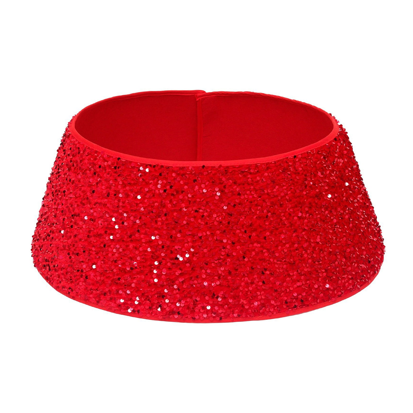Twinkseal Christmas Tree Base Cover Sequins Christmas Tree Collar