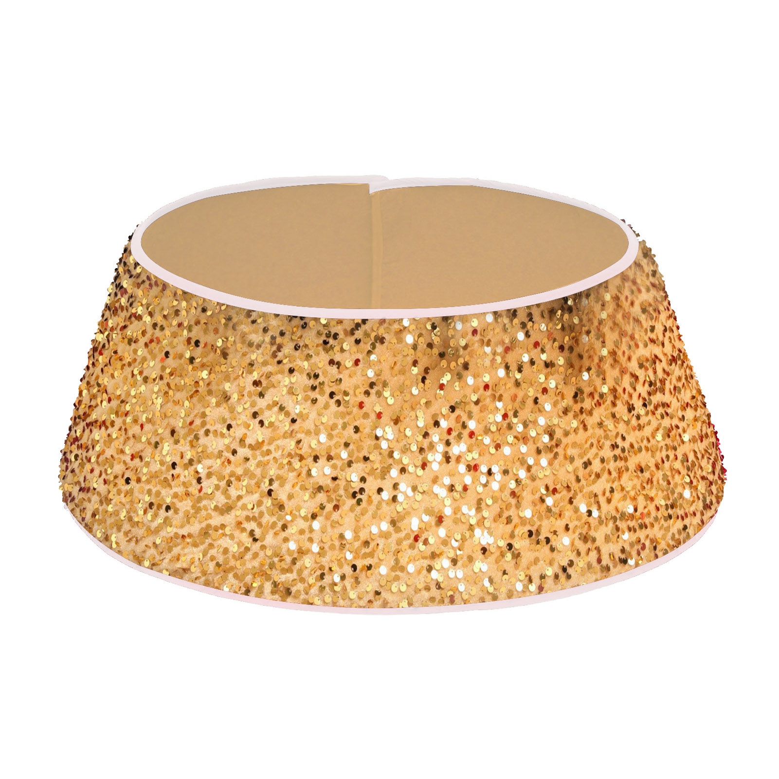 Twinkseal Christmas Tree Base Cover Sequins Christmas Tree Collar