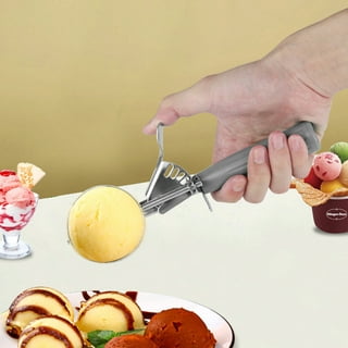Solula 18/8 Stainless Steel Ice Cream Cupcake Muffin Scoop, 3.4 Tablespoon  Cupcake Muffin Batter Dispenser _Shopping Online