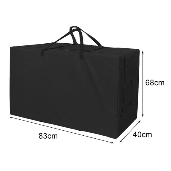 Twinkseal Durable Mattress Storage Case Folding Mattress Storage Bag Heavy Duty Waterproof Oxford Cloth Dust-proof Portable Handle Trifold Mattress Bedding